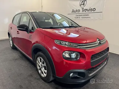 Usata Citroën C3 PureTech 82 CV (60 kW) 2018 Rosso Utilitaria