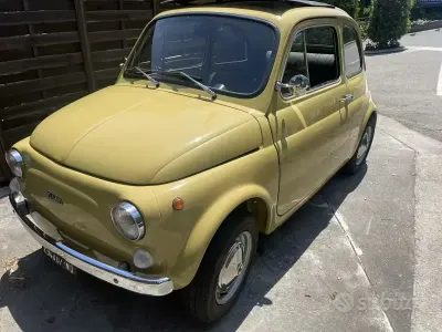 Usata Fiat 500 1970 Giallo Utilitaria