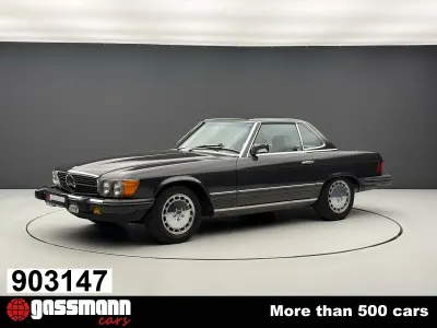Usata Mercedes SL380 204 CV (150 kW) 1985 Grigio Cabrio