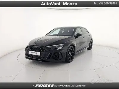 Usata Audi RS3 Ambiente 400 CV (294 kW) 2022 Nero Berlina