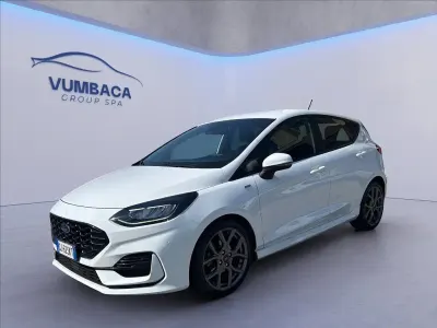 Usata Ford Fiesta ST-Line 125 CV (91 kW) 2022 Bianco frozen Utilitaria