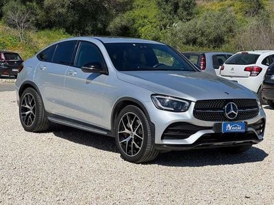 Usata Mercedes GLC300 Premium Plus 245 CV (180 kW) 2019 Argento Coupé