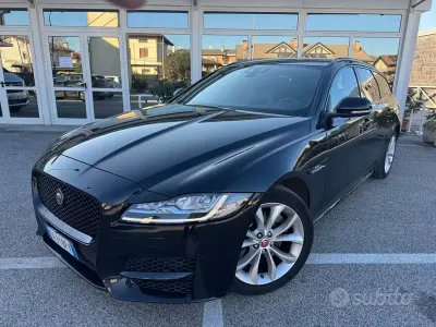 Usata Jaguar XF Sportbrake R-Sport 179 CV (131 kW) 2019 Nero Station wagon