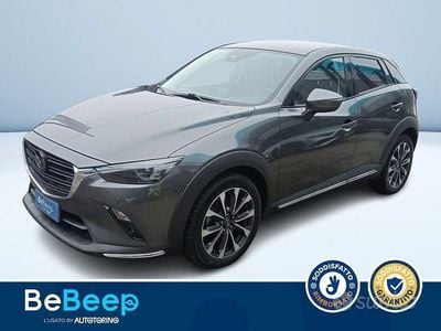 Usata Mazda CX-3 Exceed 121 CV (88 kW) 2019 Grigio metallizzato SUV