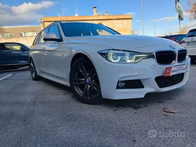 Usata BMW 318 M Sport 150 CV (110 kW) 2018 Bianco Station wagon