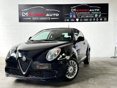 Usata Alfa Romeo MiTo Super 78 CV (57 kW) 2017 Nero Utilitaria