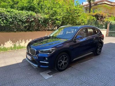 Usata BMW X1 xLine 150 CV (110 kW) 2019 Blu/azzurro SUV