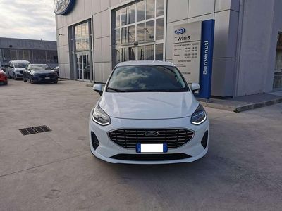 Usata Ford Fiesta Titanium 125 CV (91 kW) 2022 Bianco Utilitaria