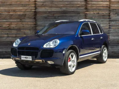 Usata Porsche Cayenne Turbo S 521 CV (383 kW) 2006 Blu marino metallizzato SUV