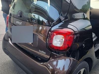 Begagnad Smart ForTwo Coupé Passion 90 HK (66 kW) 2018 Brun Sportkupé