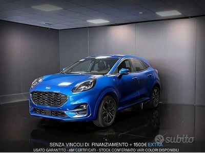 Usata Ford Puma ST-Line 125 CV (91 kW) 2023 Blu/azzurro SUV
