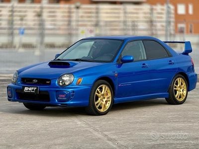 Usata Subaru Impreza 265 CV (194 kW) 2002 Blu Berlina