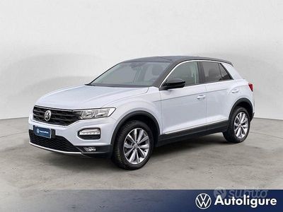 Usata VW T-Roc Style 150 CV (110 kW) 2020 Bianco SUV
