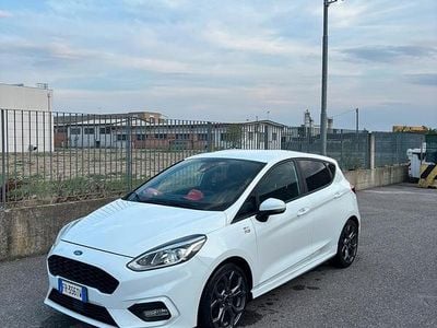 Bianco Usata 2018 Ford Fiesta ST-Line Utilitaria | 9900 € (Buon prezzo)