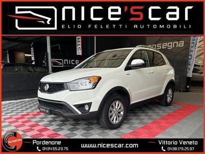 Usata Ssangyong (KGM) Korando 150 CV (110 kW) 2015 Bianco SUV