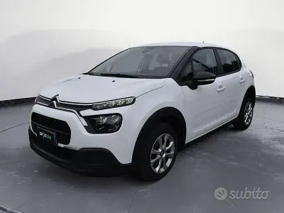 Usata Citroën C3 Feel 102 CV (75 kW) 2022 Bianco Utilitaria