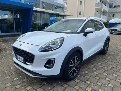 Second-hand Ford Puma Titanium 125 CP (91 kW) 2022 Alb SUV