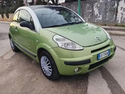 Usata Citroën C3 Pluriel 70 CV (51 kW) 2004 Verde Cabrio