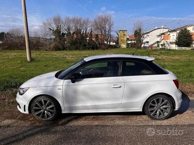 Usata Audi A1 Attraction 90 CV (66 kW) 2013 Bianco Utilitaria