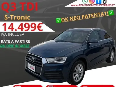 Brugt Audi Q3 120 HK (88 kW) 2017 Blå SUV
