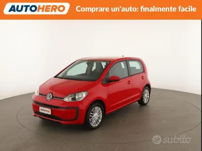 Usata VW up! move up! 65 CV (47 kW) 2020 Rosso Utilitaria