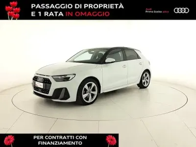 Usata Audi A1 Sportback S-Line 150 CV (110 kW) 2024 Bianco ghiacciaio metallizzato nero mito metallizzato Utilitaria