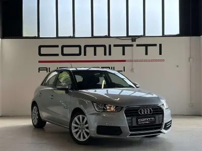 Usata Audi A1 Sportback Advanced Plus 82 CV (60 kW) 2017 Argento fioretto metallizzato Utilitaria