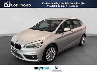 Usata BMW 216 Active Tourer Advantage 116 CV (85 kW) 2017 Argento Monovolume