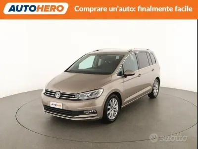 Usata VW Touran Highline 150 CV (110 kW) 2016 Beige Monovolume
