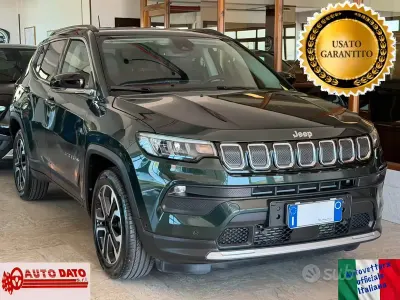 Usata Jeep Compass Limited 131 CV (96 kW) 2021 Verde SUV
