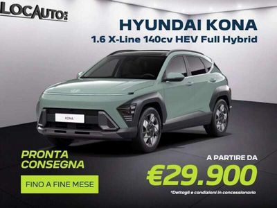 usata Hyundai Kona 1.6 gdi hev X Line 2wd dct