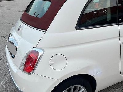 Usata Fiat 500 2011 Bianco Cabrio