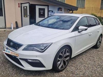 Usata Seat Leon FR 150 CV (110 kW) 2018 Bianco Station wagon