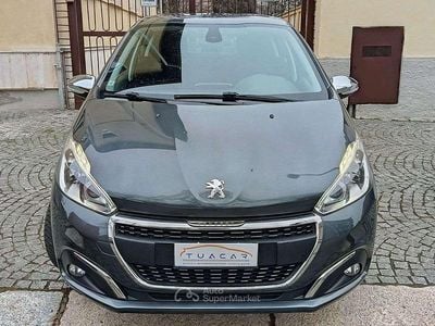 Usata Peugeot 208 Allure 82 CV (60 kW) 2017 Grigio Utilitaria