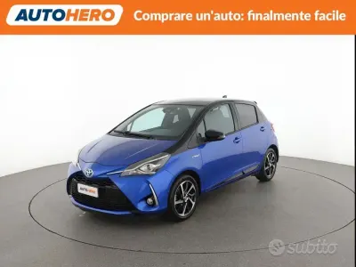 Usata Toyota Yaris 72 CV (52 kW) 2019 Bluazzurro Berlina