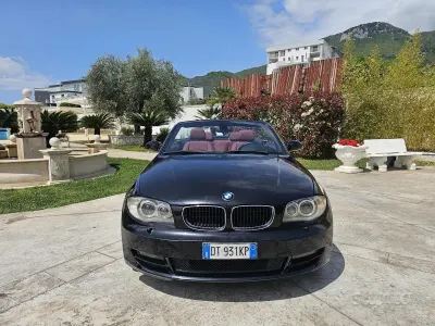 Usata BMW 118 Cabriolet 143 CV (105 kW) 2008 Nero Cabrio