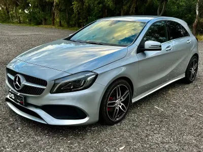 Käytetty Mercedes A200 AMG Line Premium Plus 136 HP (100 kW) 2016 Harmaa Sedan