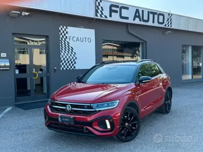 Usata VW T-Roc R-line 150 CV (110 kW) 2022 Rosso SUV