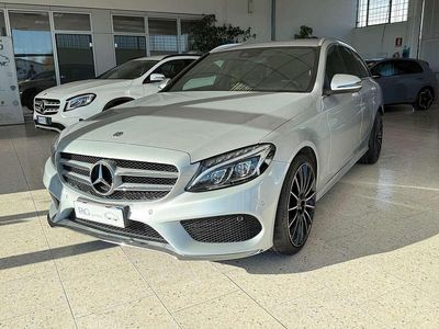 Usata Mercedes C250 Premium 170 CV (125 kW) 2018 Argento Station wagon