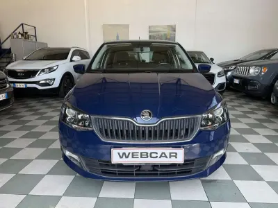 Usata Skoda Fabia Business Line 60 CV (44 kW) 2018 Blu/azzurro Berlina