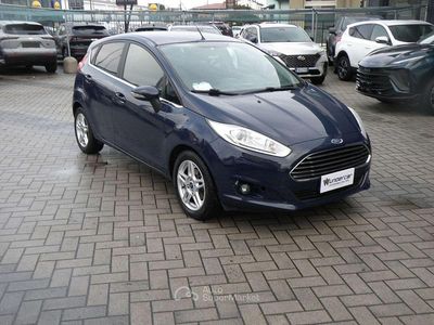 Usata Ford Fiesta Titanium 75 CV (55 kW) 2015 Blu/azzurro Berlina