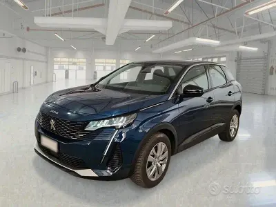 Usata Peugeot 3008 Active 130 CV (95 kW) 2022 Blu SUV