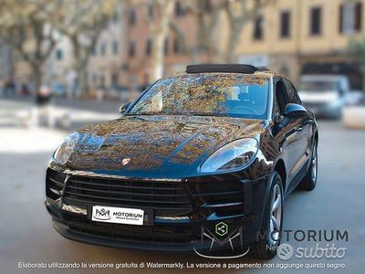 Usata Porsche Macan 245 CV (180 kW) 2019 Nero SUV