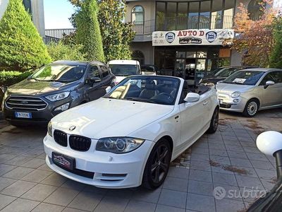 Usata BMW 118 Cabriolet 143 CV (105 kW) 2010 Bianco Cabrio