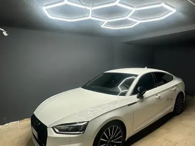 Usata Audi A5 S-Line 190 CV (139 kW) 2017 Bianco Coupé