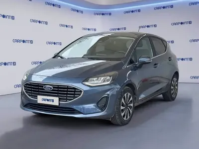 Usata Ford Fiesta Titanium 125 CV (91 kW) 2022 Blu Utilitaria