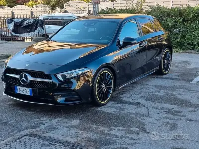 Usata Mercedes A250 224 CV (164 kW) 2018 Nero Berlina