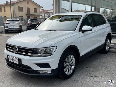 Usata VW Tiguan Style 125 CV (91 kW) 2017 Bianco SUV