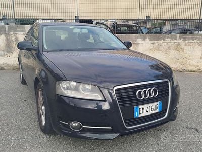 Usata Audi A3 Sportback 90 CV (66 kW) 2012 Nero Utilitaria