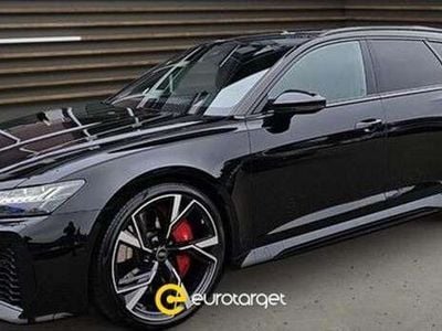 Usata Audi RS6 Advanced 600 CV (441 kW) 2022 Nero Station wagon